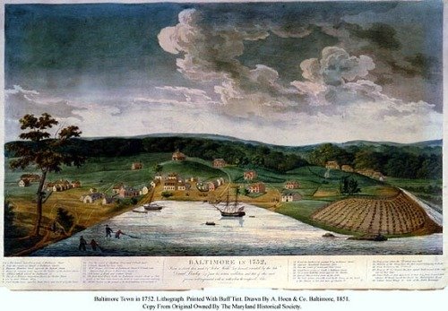Baltimore, 1752. Wow.